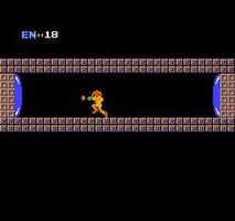 une photo d'Ã©cran de Metroid sur Nintendo Nes